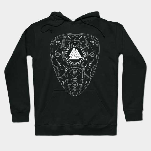 Valknut | Norse Pagan Symbol Hoodie by CelestialStudio